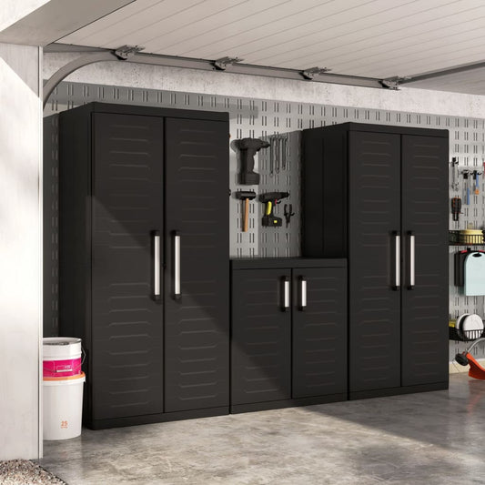 Keter Base Storage Cabinet Detroit XL Black