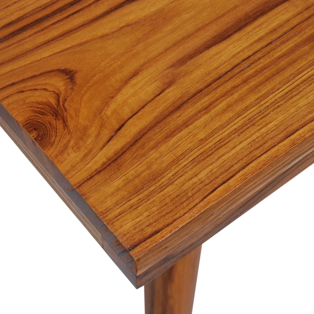 Coffee Table Teak Resin 100x50x40 cm