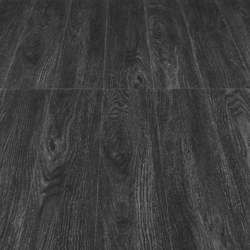 Self-adhesive Flooring Planks 4.46 m² 3 mm PVC Oak Anthracite