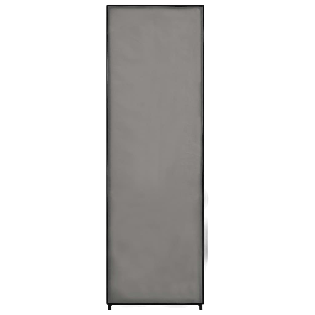 Wardrobe Grey 87x49x159 cm Fabric