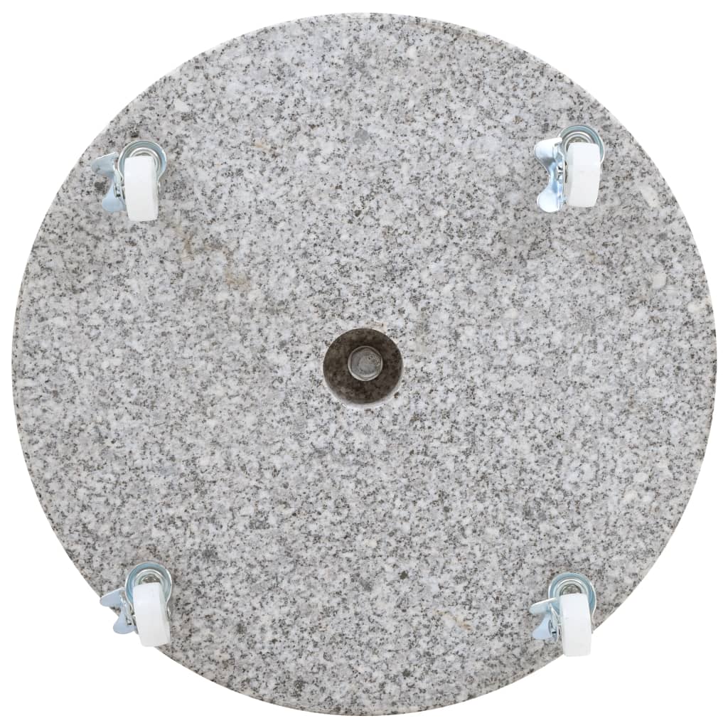 Parasol Base Granite 30 kg Round Grey