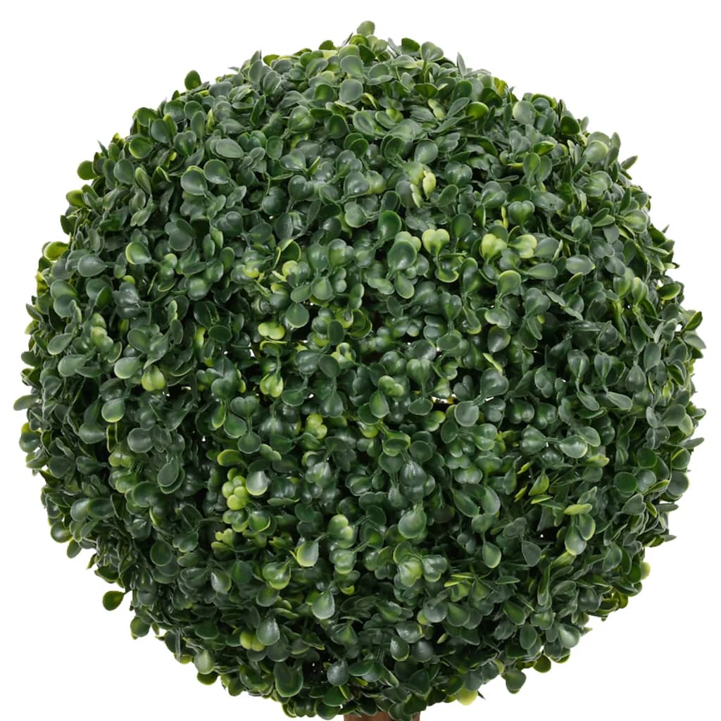 Artificial Boxwood Plant with Pot Ball Shaped Green 119 cm