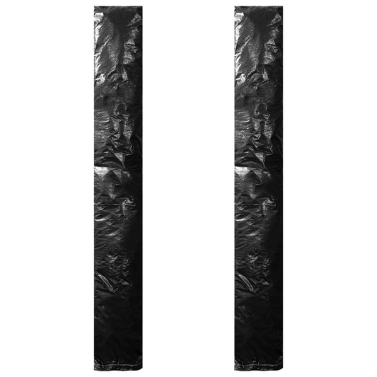 Umbrella Covers 2 pcs with Zipper PE 200 cm