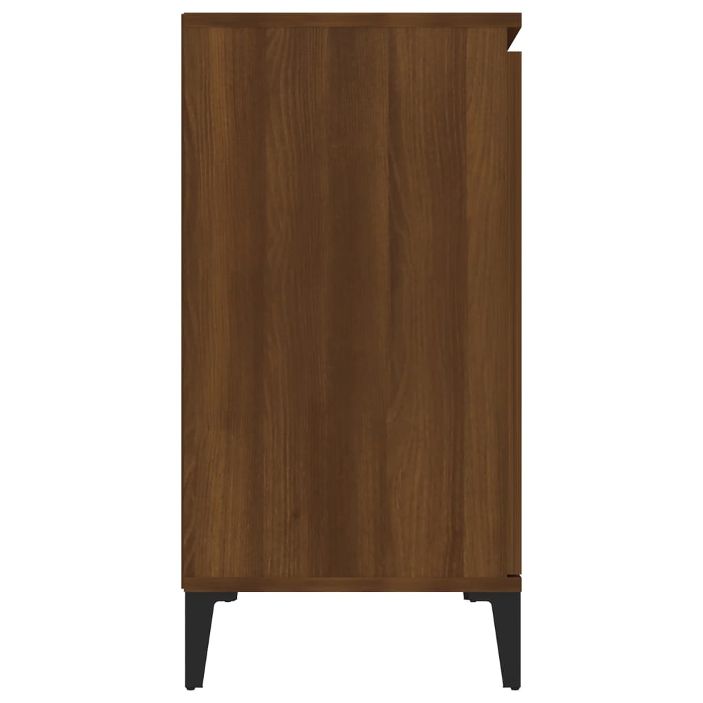 Sideboard Brown Oak 104x35x70 cm Engineered Wood