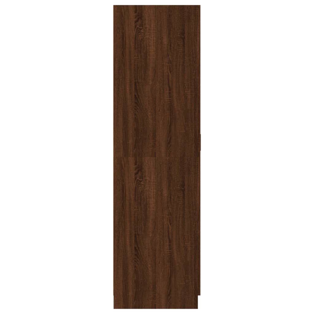 Wardrobe Brown Oak 80x50x180 cm Engineered Wood