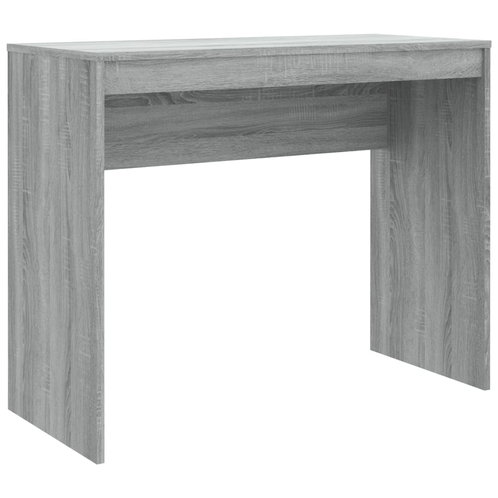 Desk Grey Sonoma 90x40x72 cm Engineered Wood