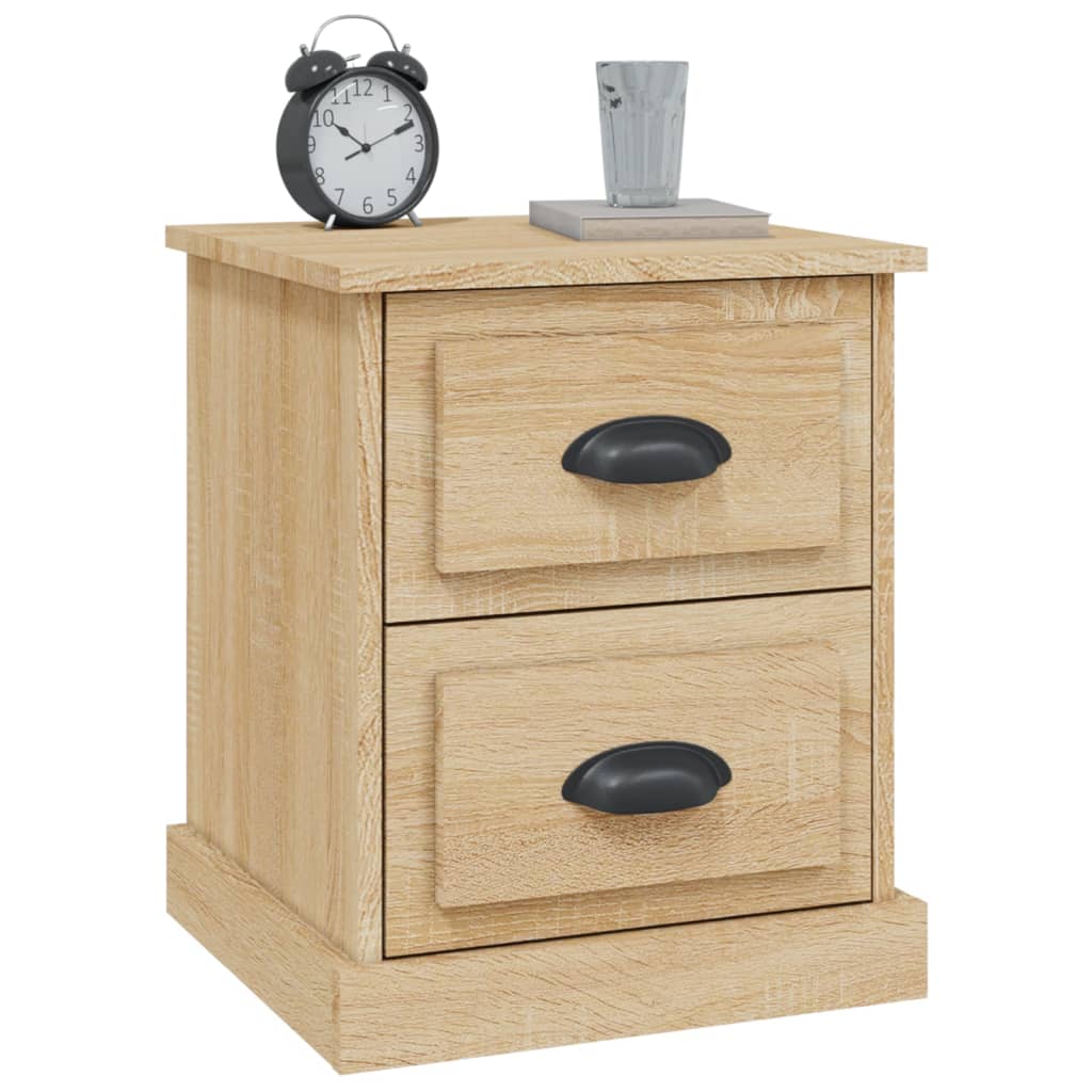 Bedside Cabinet Sonoma Oak 39x39x47.5 cm Engineered Wood