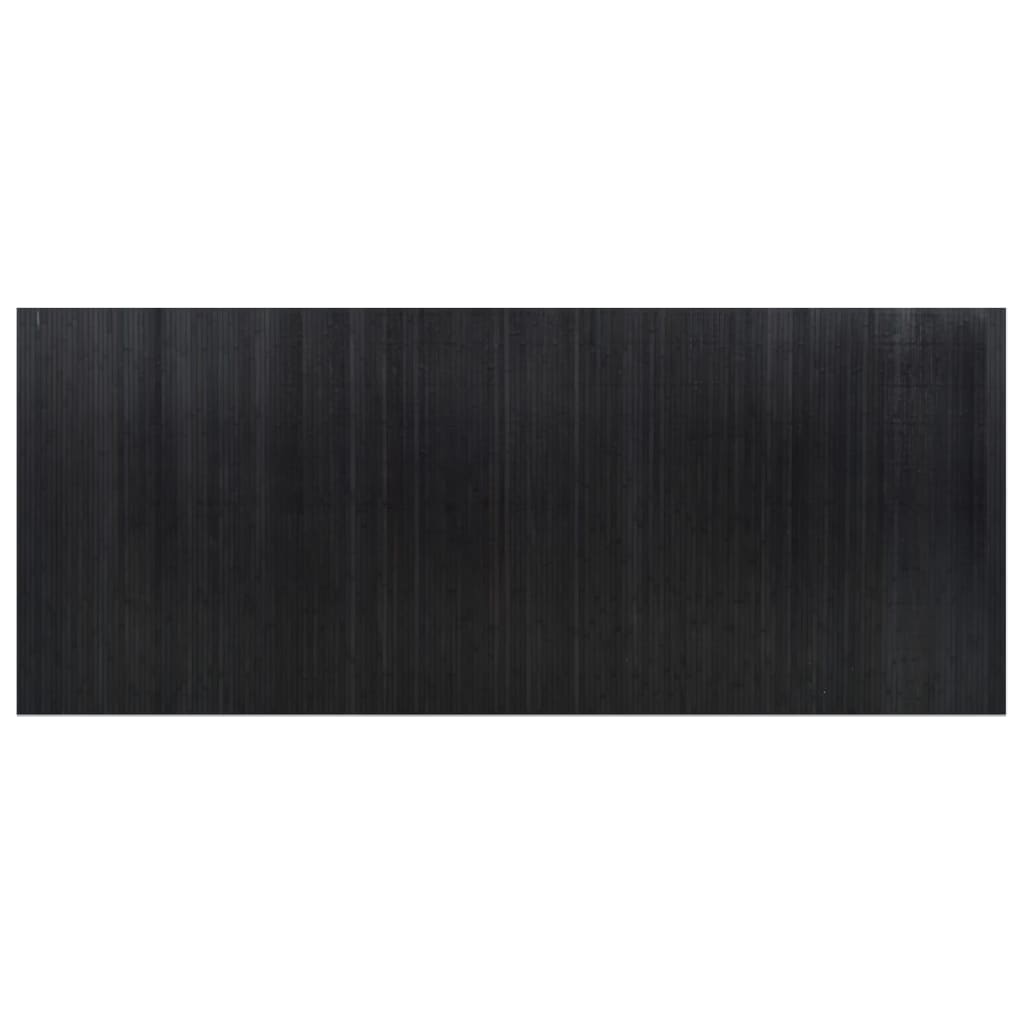 Room Divider Black 165x400 cm Bamboo