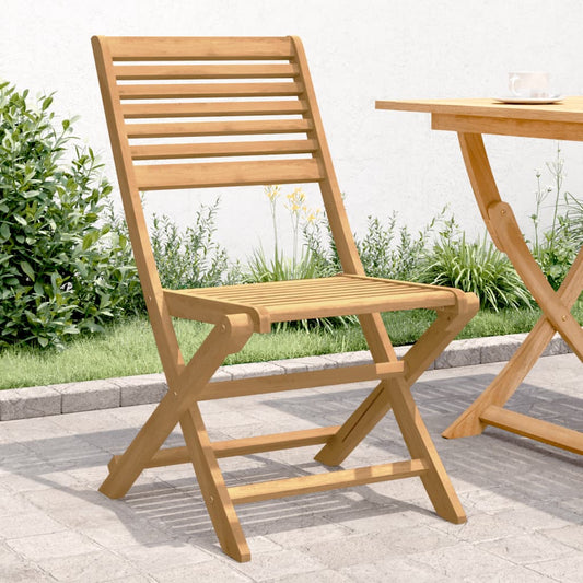 Folding Garden Chairs 4 pcs 48.5x61.5x87 cm Solid Wood Acacia