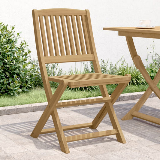 Folding Garden Chairs 4 pcs 57x49x90 cm Solid Wood Acacia