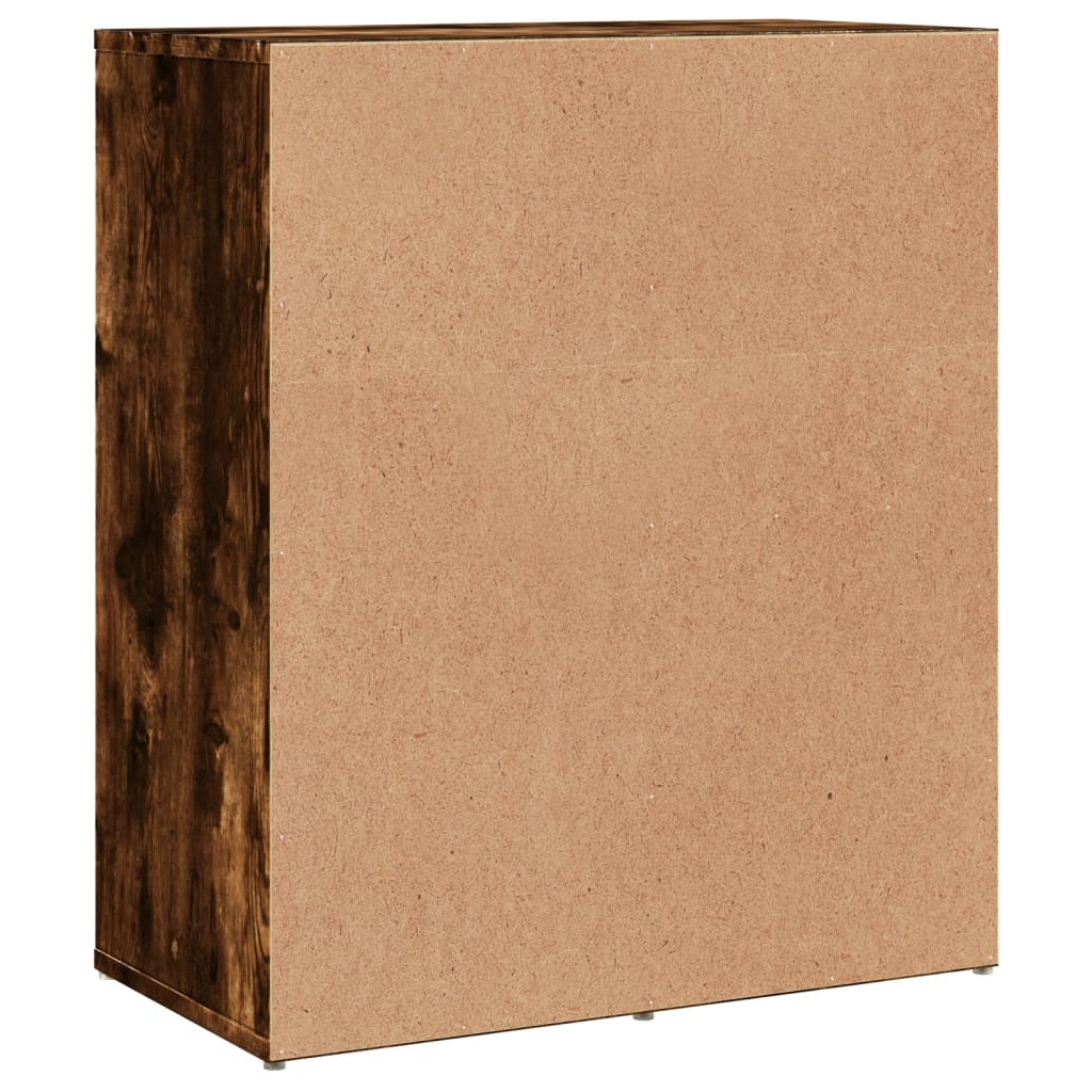 Sideboard Smoked Oak 60x31x70 cm Engineered Wood
