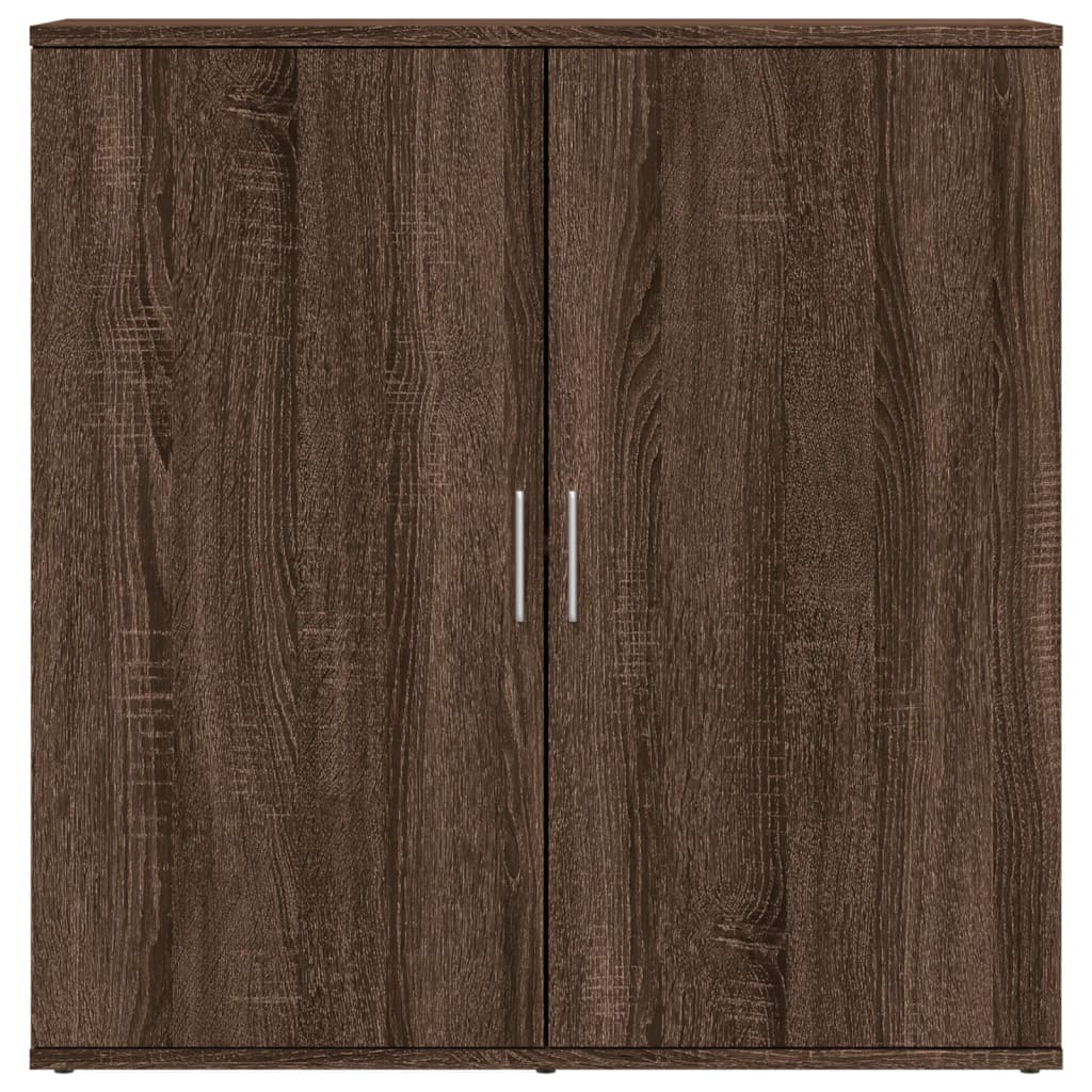 Sideboard Brown Oak 79x38x80 cm Engineered Wood