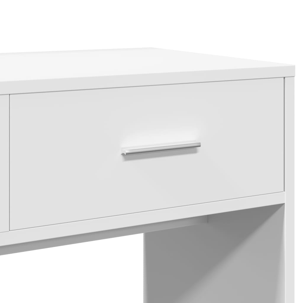 Dressing Table with Mirror White 80x39x80 cm