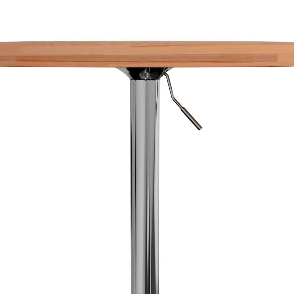 Bar Table Ø50x90.5 cm Solid Wood Beech