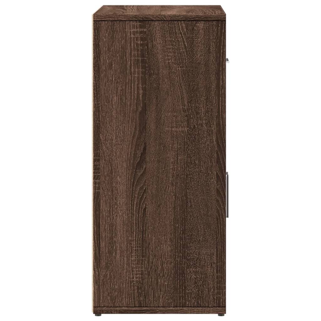 Sideboards 2 pcs Brown Oak 60x31x70 cm Engineered Wood