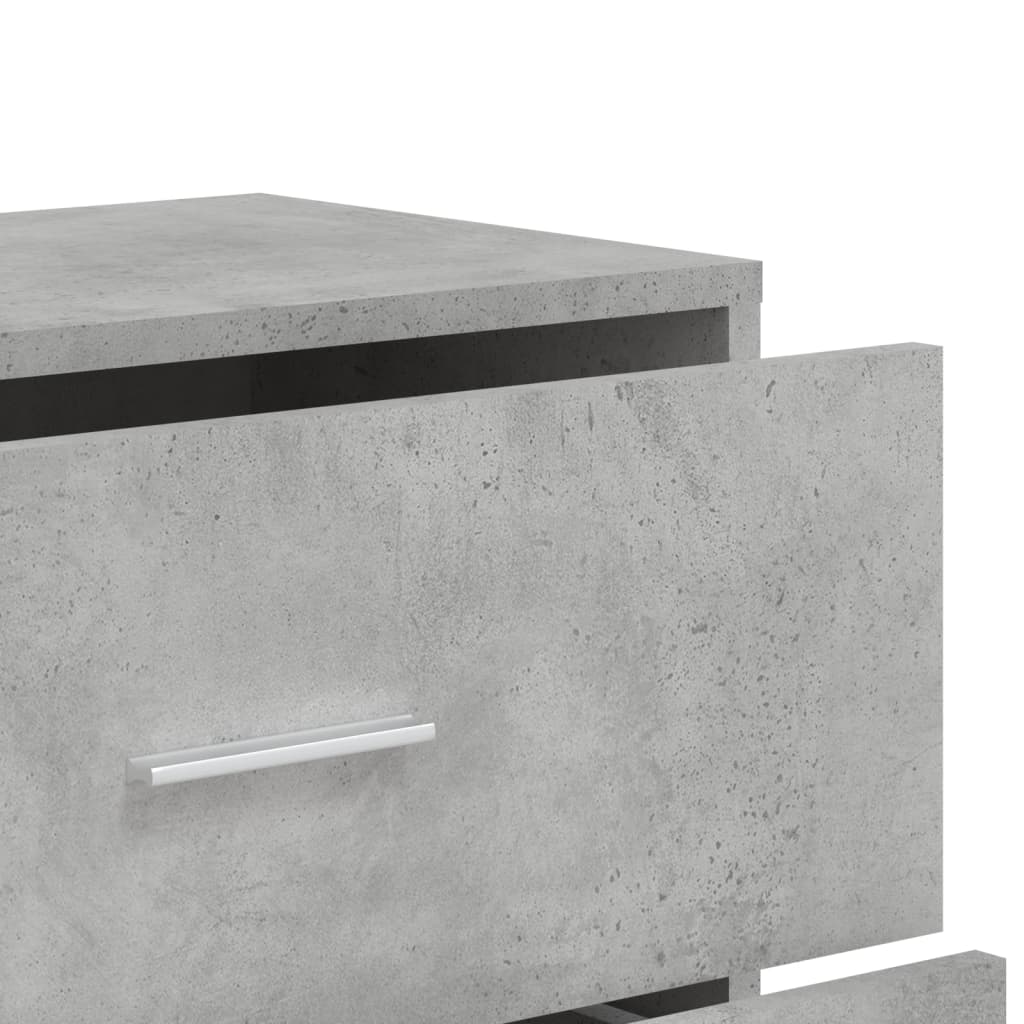 Sideboards 3 pcs Concrete Grey 60x31x84 cm Engineered Wood