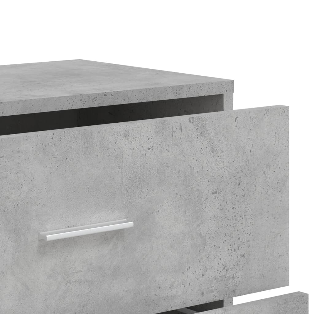 Sideboards 2 pcs Concrete Grey 60x31x84 cm Engineered Wood