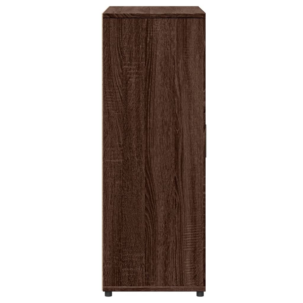 Sideboards 2 pcs Brown Oak 60x31x84 cm Engineered Wood
