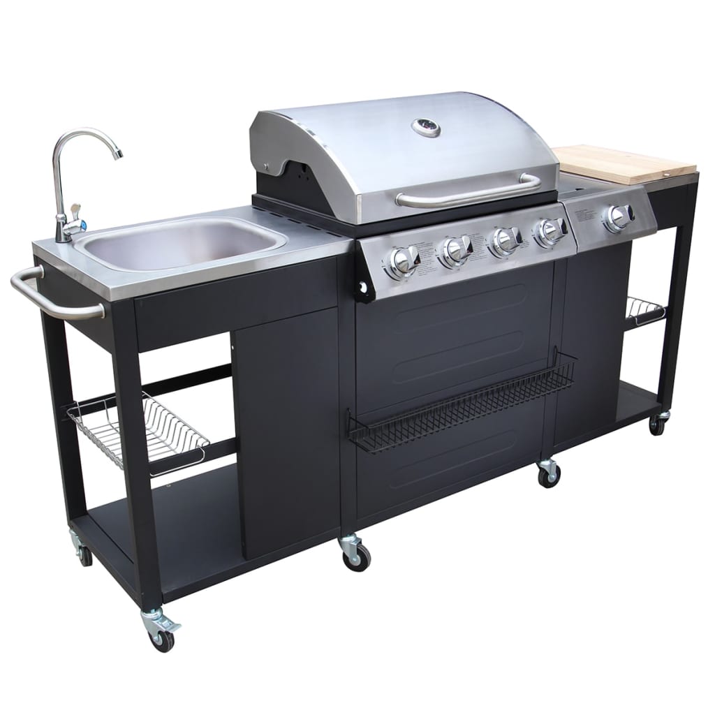 Outdoor Kitchen Barbecue Montana 4 Burners