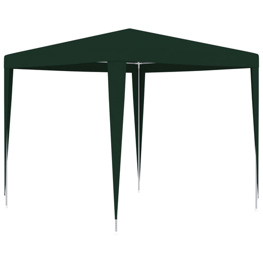 Professional Party Tent 2.5x2.5 m Green 90 g/m²