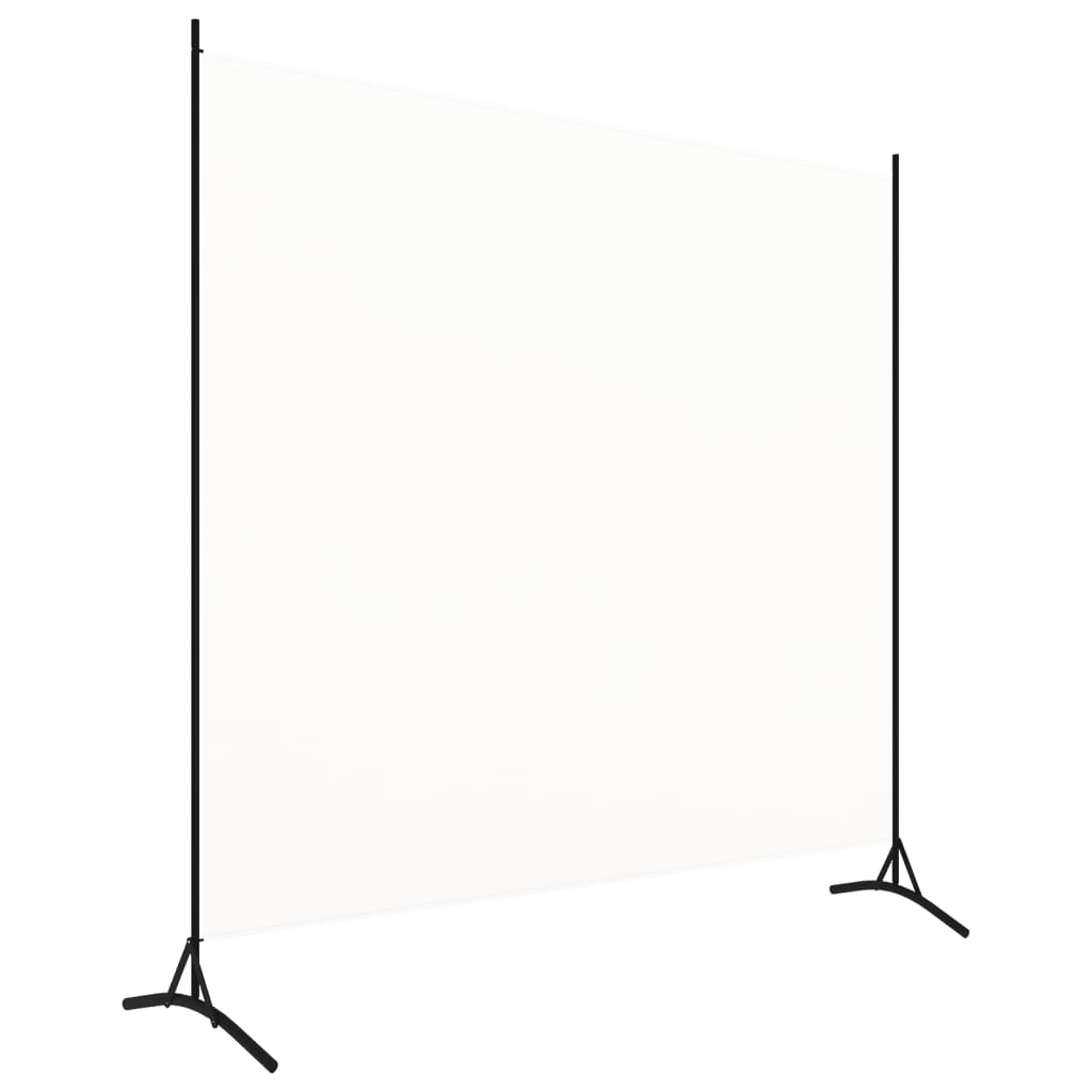 1-Panel Room Divider White 175x180 cm
