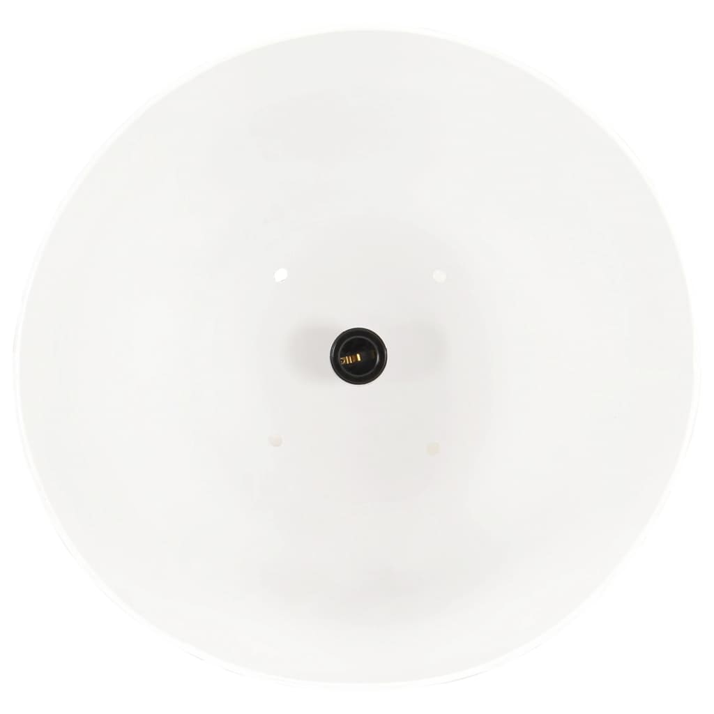 Industrial Hanging Lamp 25 W White Round 42 cm E27