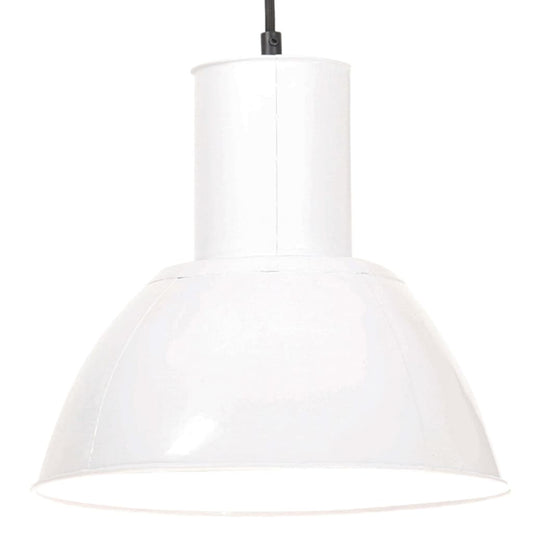Hanging Lamp 25 W White Round 28.5 cm E27