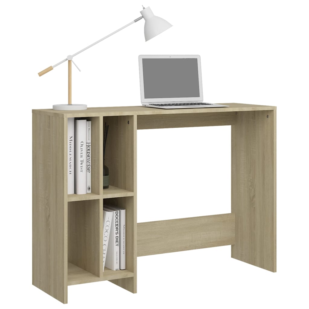 Notebook Desk Sonoma Oak 102.5x35x75 cm Engineered Wood