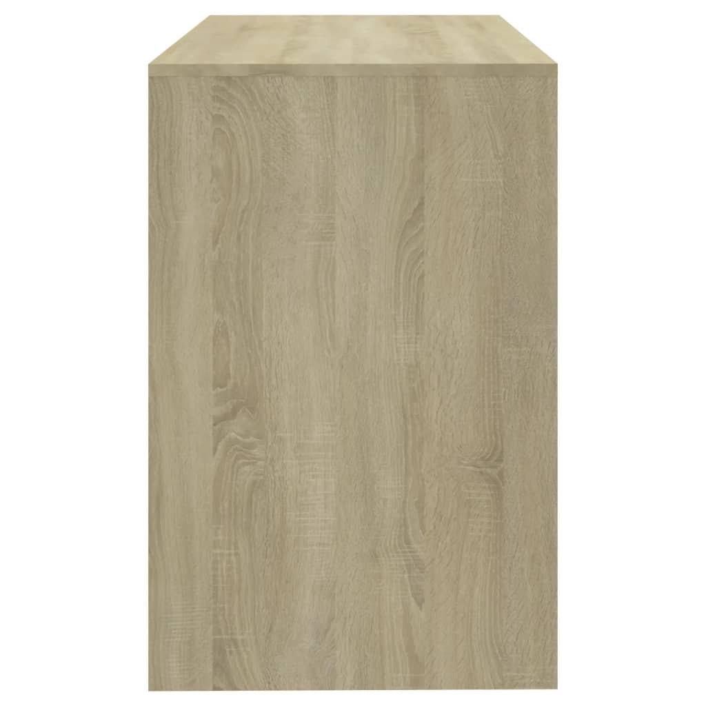 Desk Sonoma Oak 101x50x76.5 cm Engineered Wood