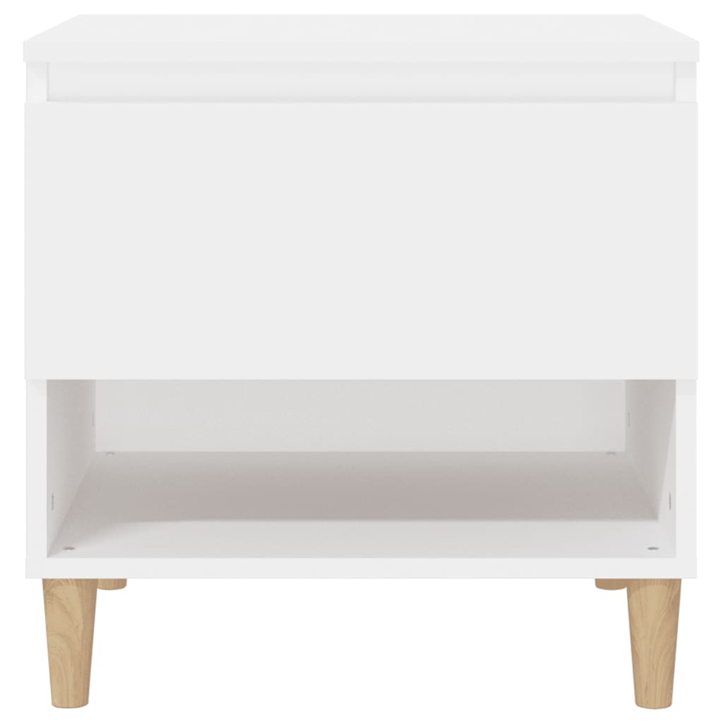 Bedside Tables 2 pcs White 50x46x50 Engineered Wood