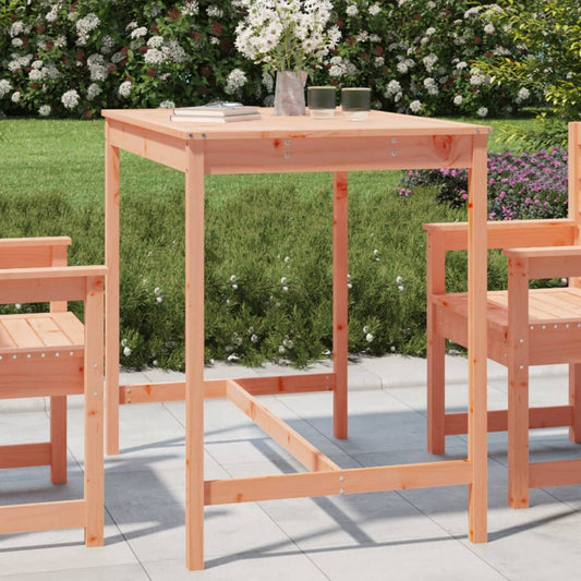 Garden Table 121x82.5x110 cm Solid Wood Douglas