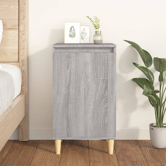 Bedside Cabinet Grey Sonoma 40x35x70 cm Engineered Wood