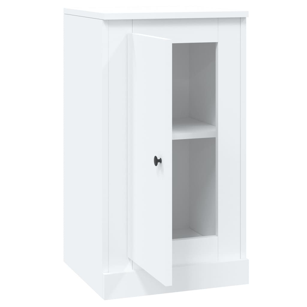 Sideboard White 37.5x35.5x67.5 cm Engineered Wood