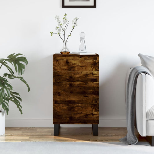 Sideboard Smoked Oak 40x35x70 cm Engineered Wood