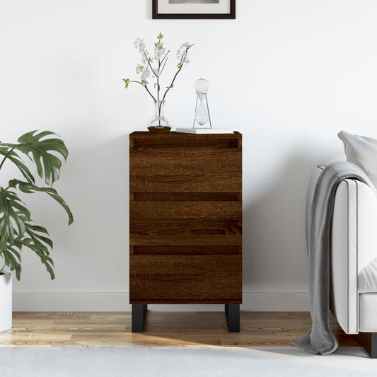 Sideboard Brown Oak 40x35x70 cm Engineered Wood