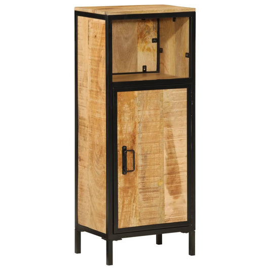 Bathroom Cabinet 40x27x90 cm Solid Wood Mango and Iron