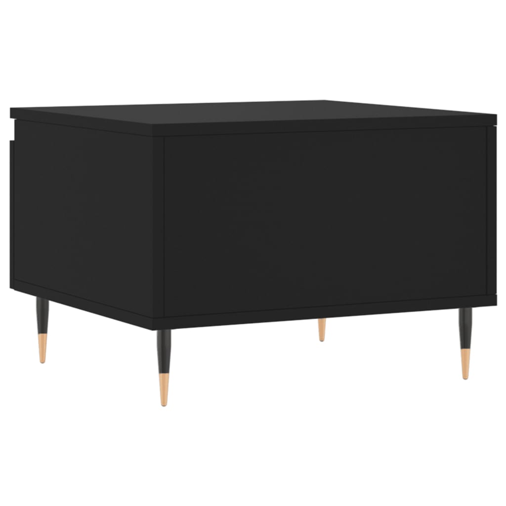 Coffee Table Black 50x46x35 cm Engineered Wood