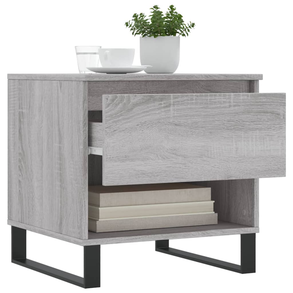 Coffee Tables 2 pcs Grey Sonoma 50x46x50 cm Engineered Wood