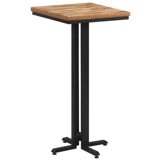 Bar Table 55x55x110 cm Solid Reclaimed Teak