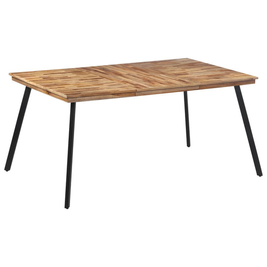 Dining Table 169x98.5x76 cm Solid Wood Teak