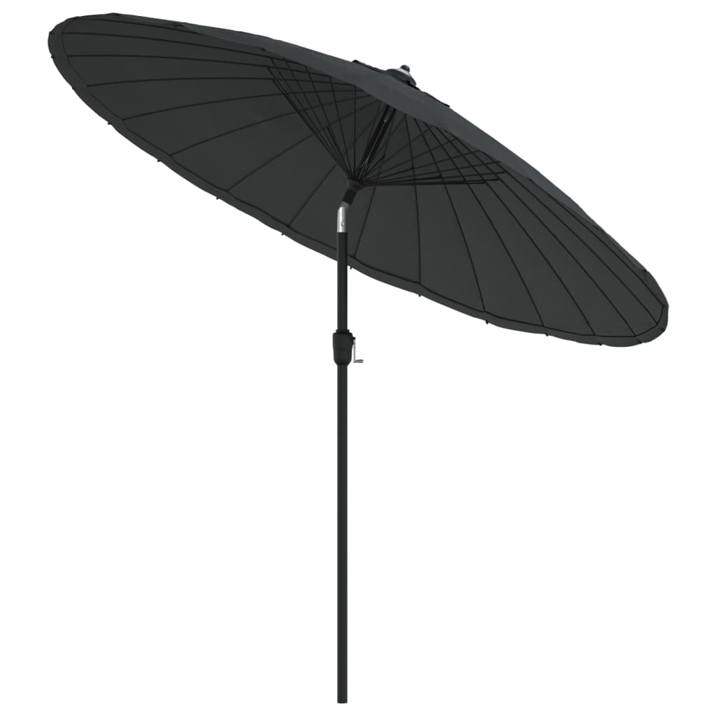 Garden Parasol with Aluminium Pole 270 cm Anthracite