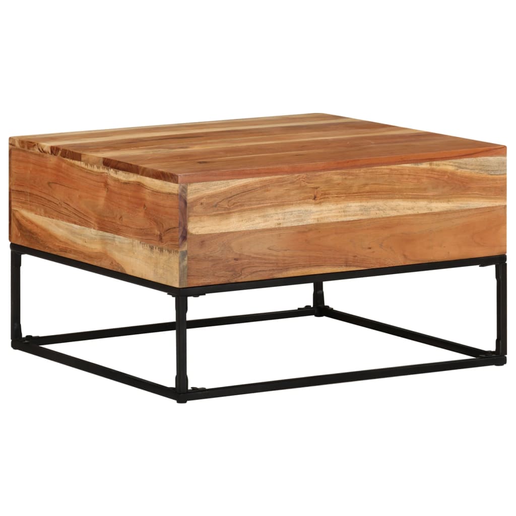 Coffee Table 68x68x41 cm Solid Acacia Wood