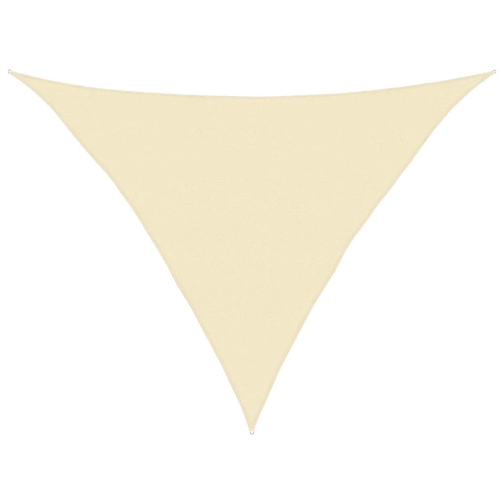 Sunshade Sail 160 g/m² Cream 5x5x6 m HDPE