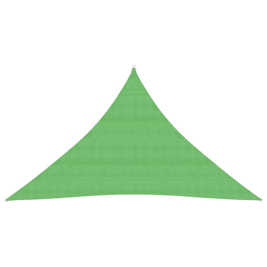 Sunshade Sail 160 g/m² Light Green 5x5x6 m HDPE