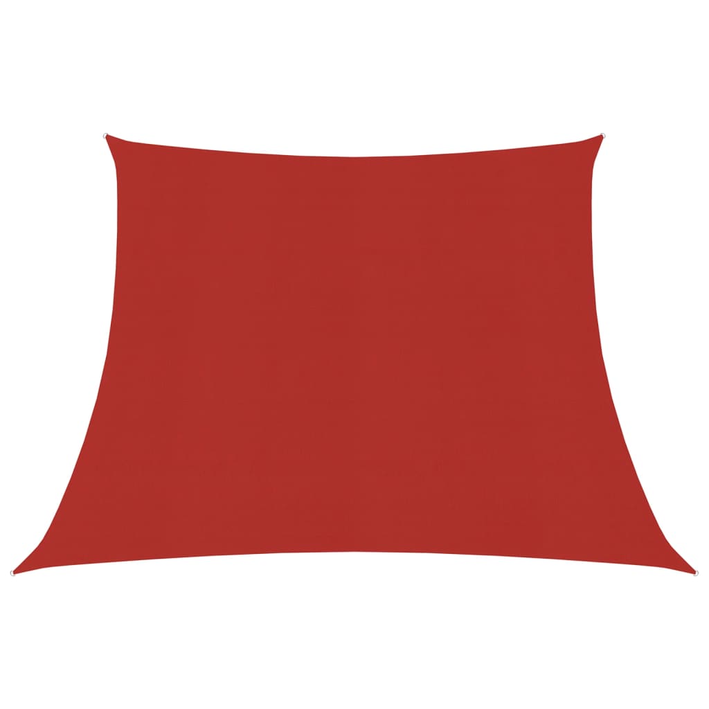 Sunshade Sail 160 g/m² Red 3/4x2 m HDPE