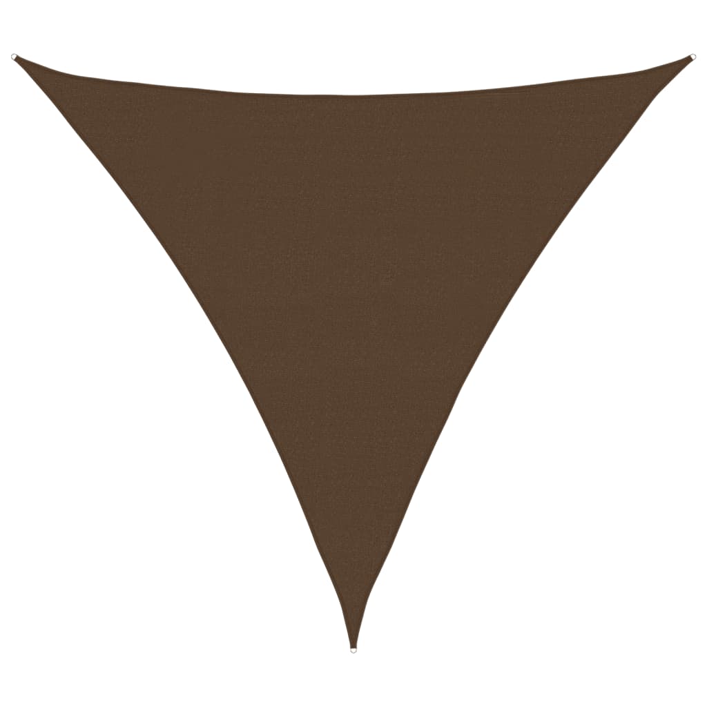 Sunshade Sail 160 g/m² Brown 5x5x5 m HDPE