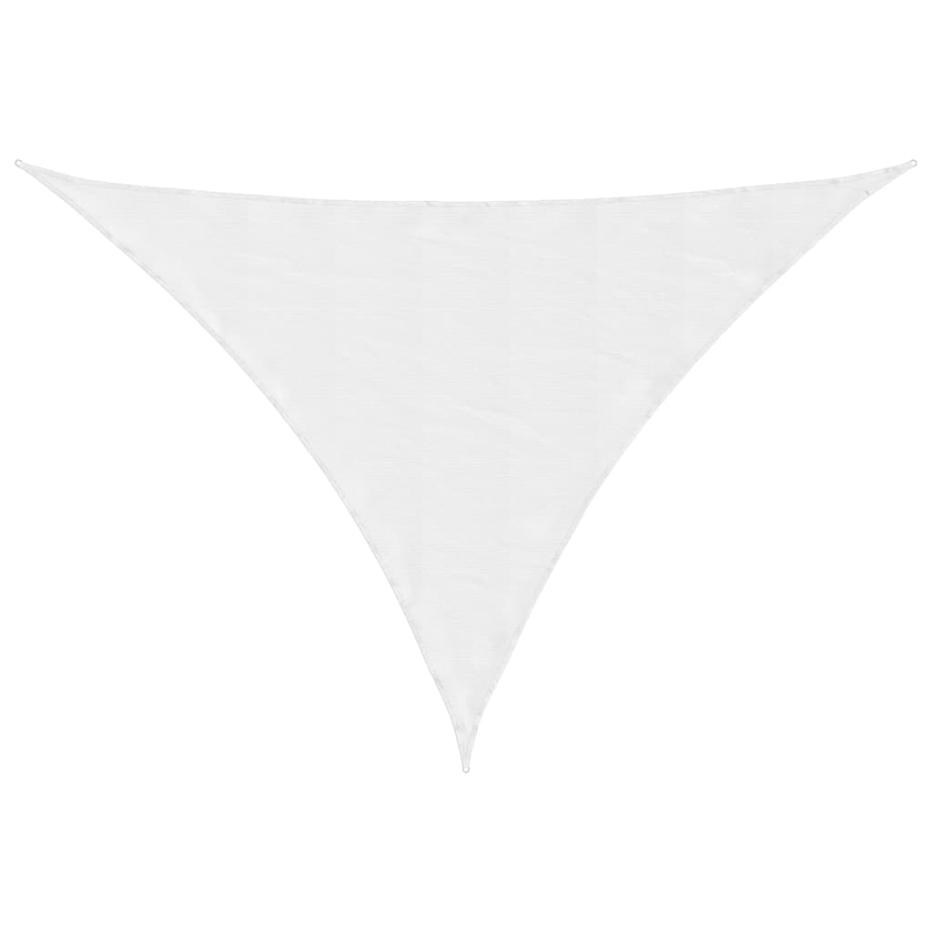 Sunshade Sail Oxford Fabric Triangular 3x4x4 m White