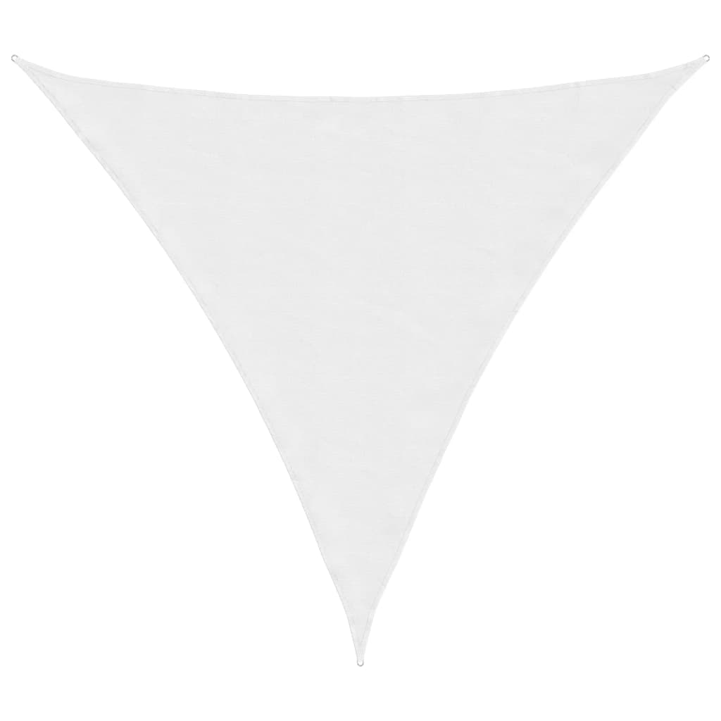 Sunshade Sail Oxford Fabric Triangular 4.5x4.5x4.5 m White