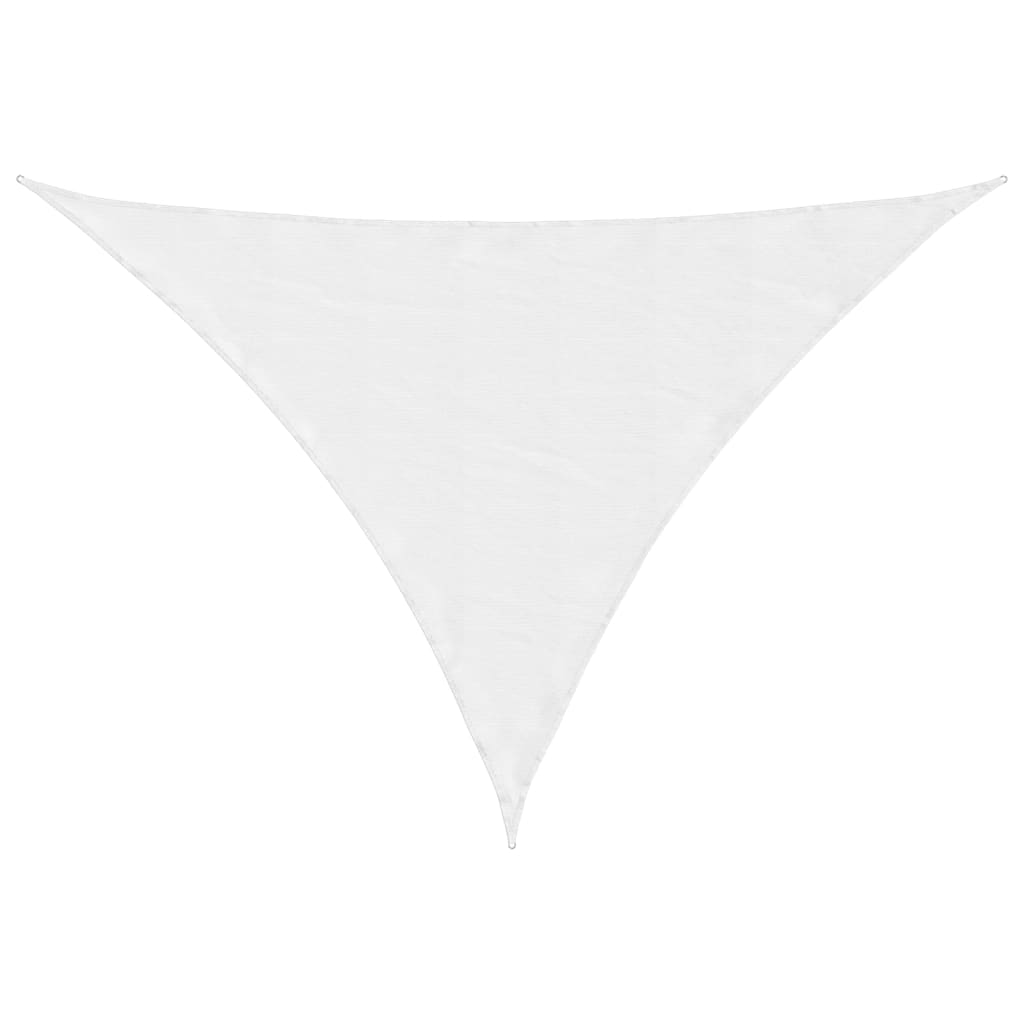 Sunshade Sail Oxford Fabric Triangular 5x6x6 m White