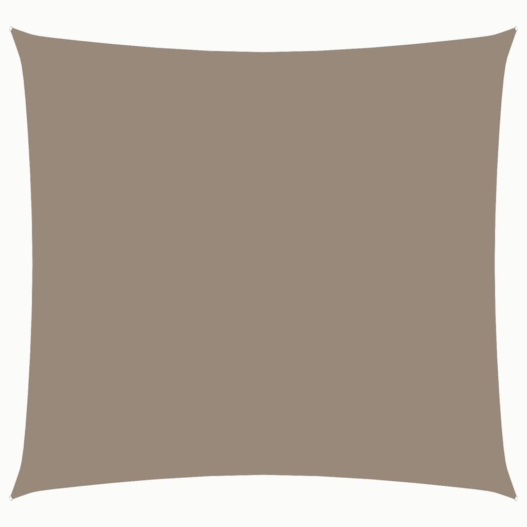 Sunshade Sail Oxford Fabric Square 7x7 m Taupe